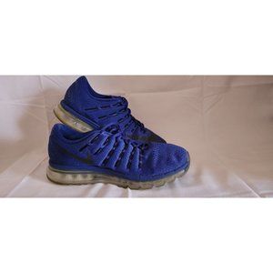 Nike Air Max 2016 Deep Royal Blue Black Mens Size 12 Running Shoes 806771-401